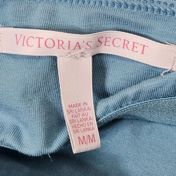 Victoria's Secret Women's Blue Tied Strap Dress Size Medium - Picture 7 of 8